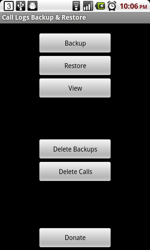 Call Logs Backup & Restore Android Tools