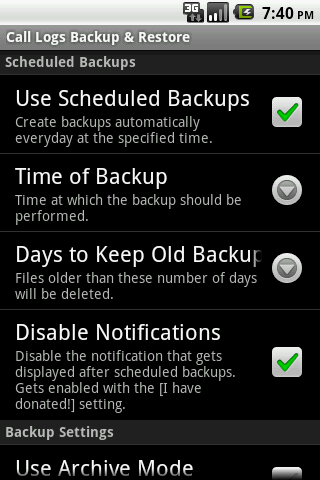 Call Logs Backup & Restore Android Tools