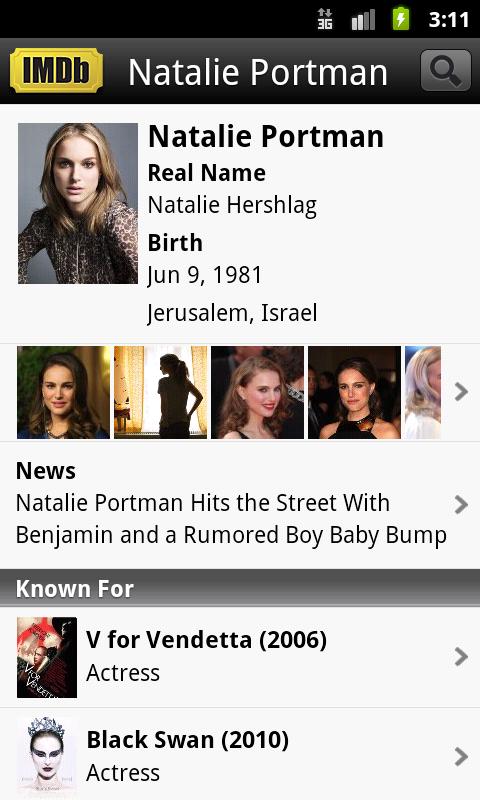 IMDb Movies & TV Android Entertainment