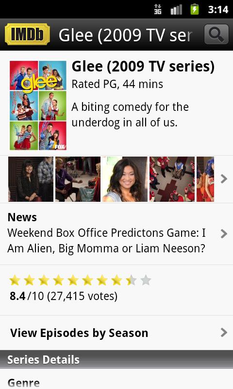 IMDb Movies & TV Android Entertainment