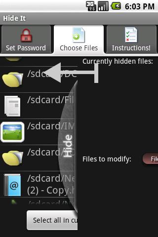 Hide It (Trial Version) Android Tools