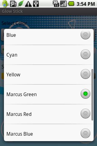 Glow Stick Android Entertainment