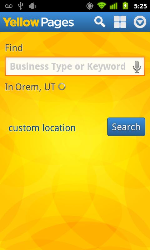 Yellow Pages Android Travel & Local