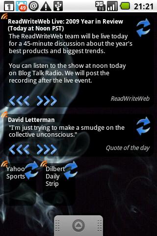 AnyRSS reader widget Android News & Weather