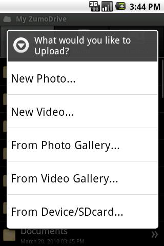 ZumoDrive Android Multimedia