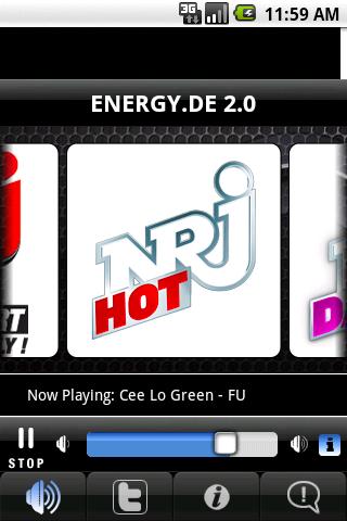 Radio ENERGY Deutschland Android Entertainment