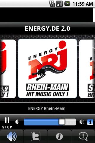 Radio ENERGY Deutschland Android Entertainment