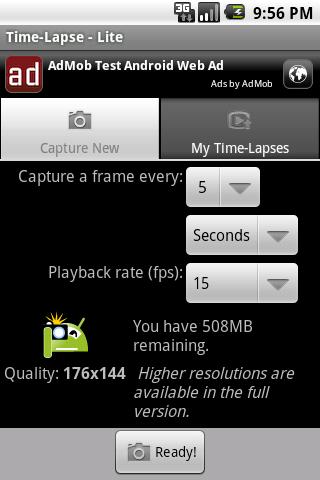Time-Lapse – Lite Android Multimedia