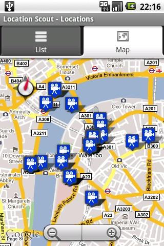 Location Scout Android Travel