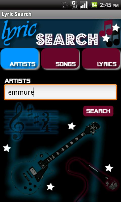 Lyric Search (Fixed) Android Media & Video