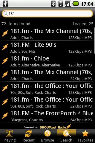 Stream Live Radio DEMO Android Multimedia