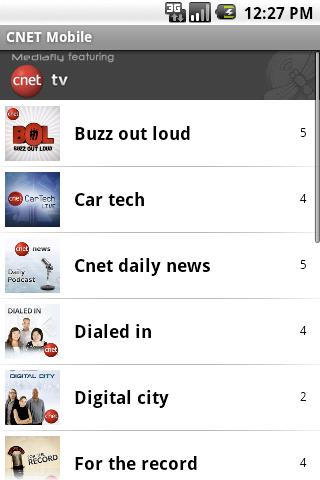 CNET Audio by Mediafly