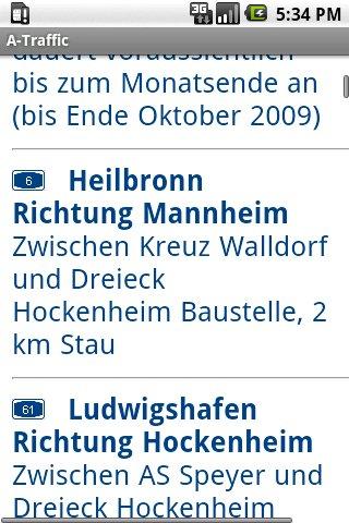 A-Traffic (D,NL,B) Android Travel