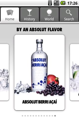 Drinkspiration by ABSOLUT Android Lifestyle