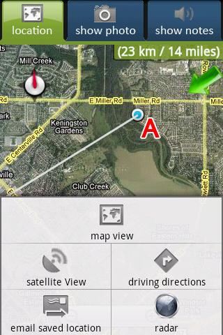 GPS ~ a2b ~ GPS Android Travel