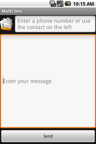 Multi Sms Sender Android Communication