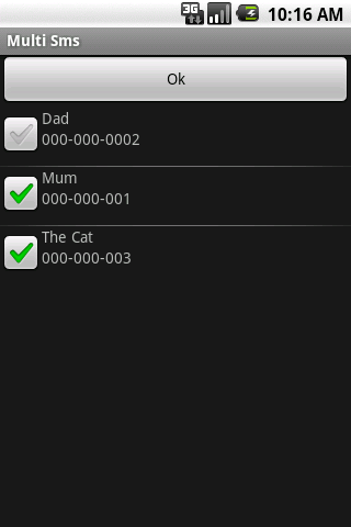 Multi Sms Sender Android Communication
