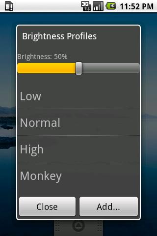 Brightness Profiles Android Tools
