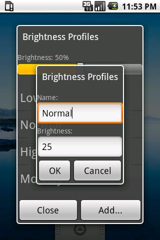 Brightness Profiles Android Tools