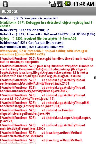 aLogcat – Logcat Application Android Tools
