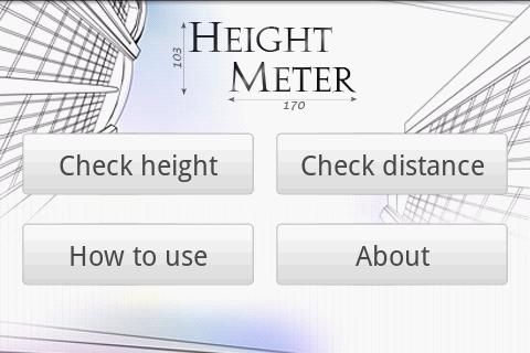 Height Meter Android Tools