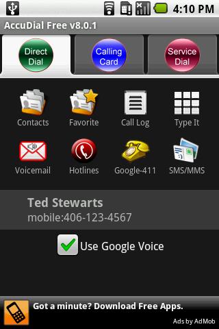 AccuDial Free Android Productivity