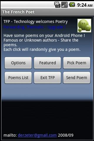 The French Poet Android Entertainment
