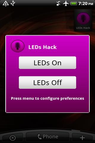 LEDs Hack (ROOT ONLY) Android Tools