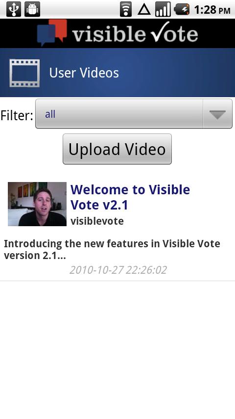 Visible Vote Mobile Android Social