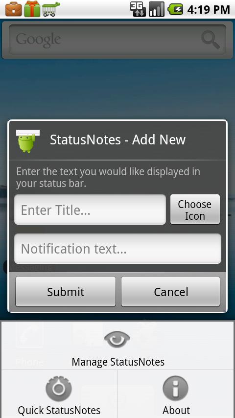 StatusNotes Android Productivity