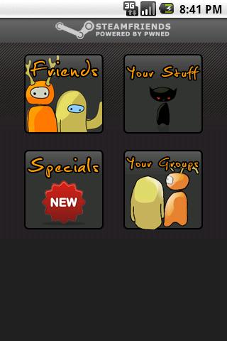 SteamFriends Android Social