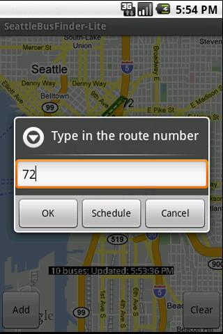 Seattle Bus Finder Lite Android Travel