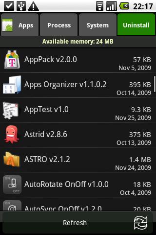 ProcessManager Lite Android Tools