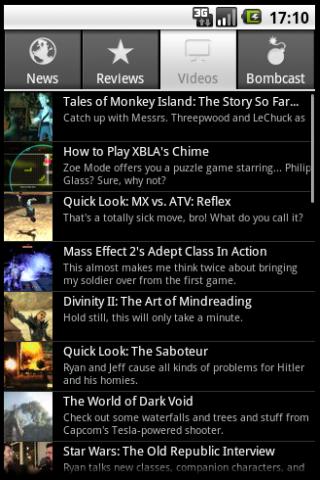 Giant Bomb Beta Android Entertainment