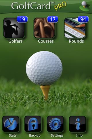 GolfCard Android Sports