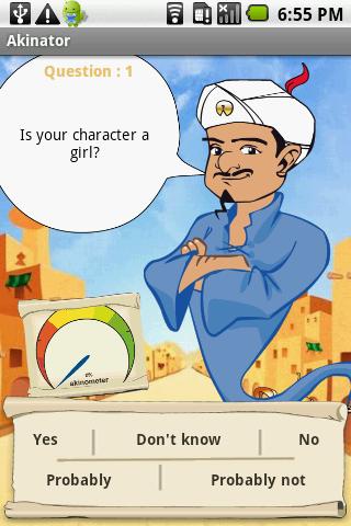 Akinator Android Entertainment