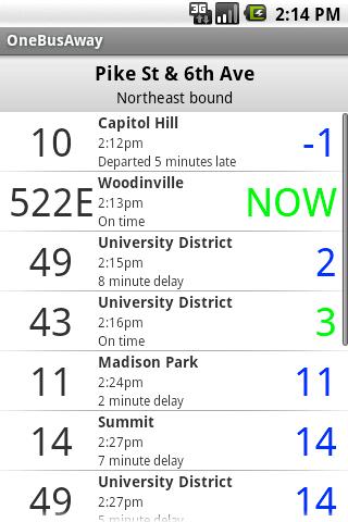 OneBusAway Android Transportation