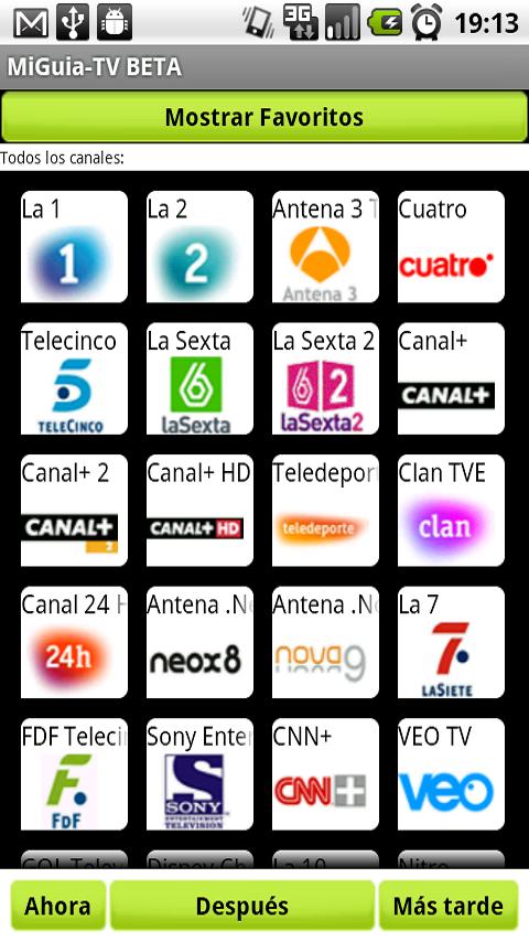Mi Guía TV Android Entertainment