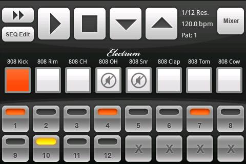 Electrum Drum Machine/Sampler