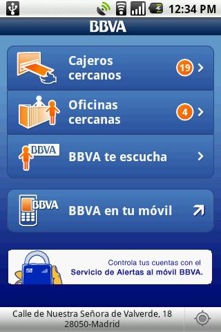 BBVA Móvil Android Finance