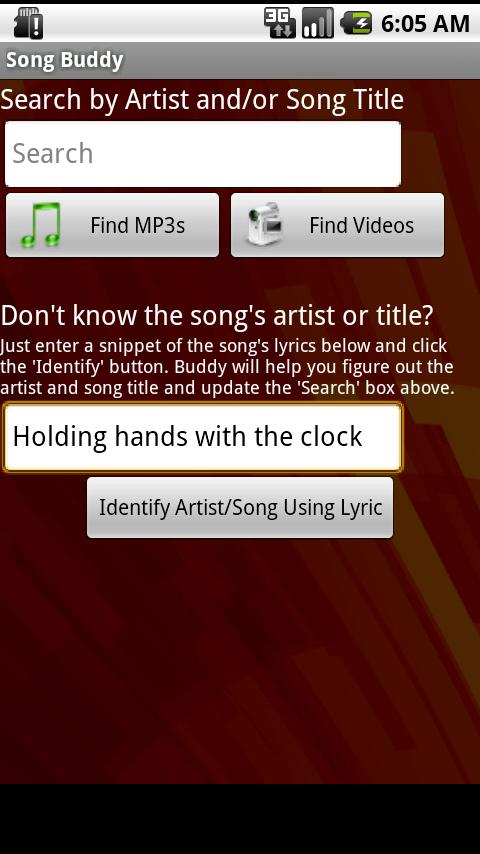 Song Buddy MP3 Music Search Android Multimedia