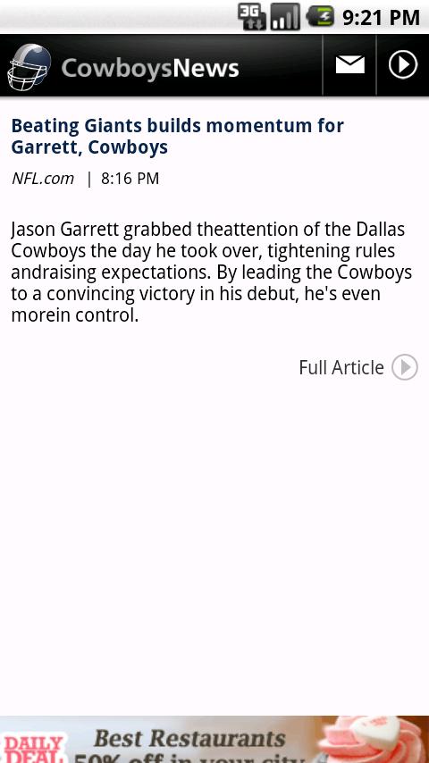 Cowboys News Android Sports
