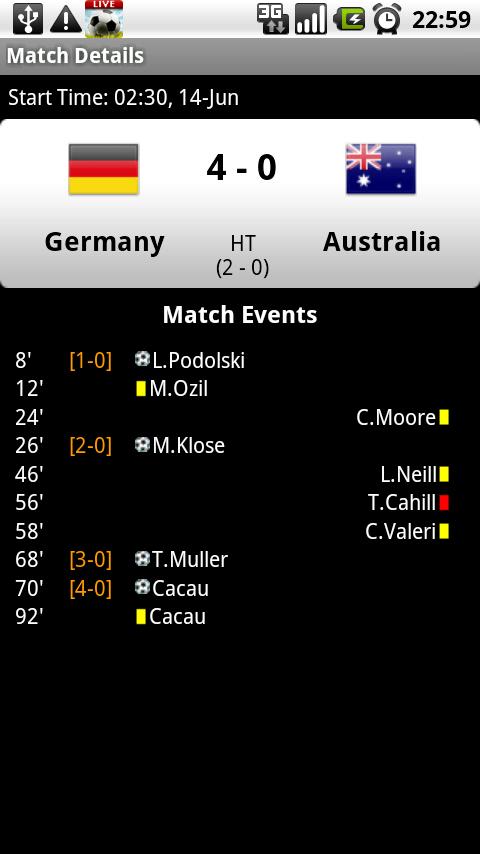 Soccer Score 2 (Football) Android Sports