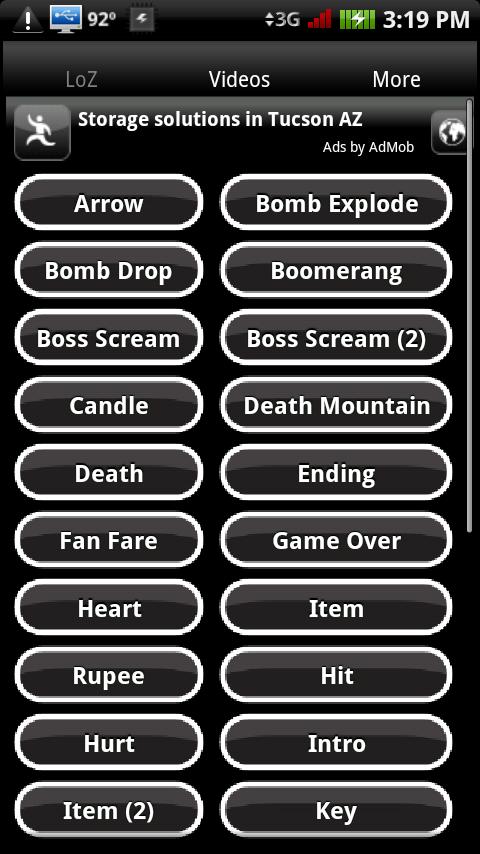 Zelda Soundboard Android Multimedia