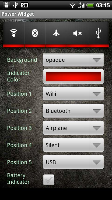 Power Widget Android Tools