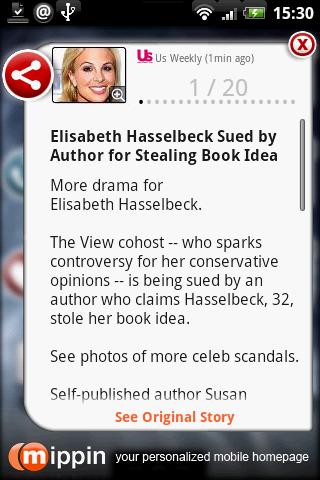 Gossip Buzz Widget Android Entertainment