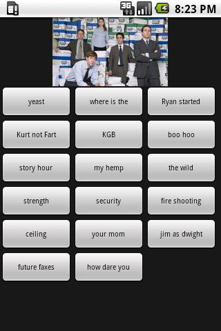 The Office soundboard Android Entertainment