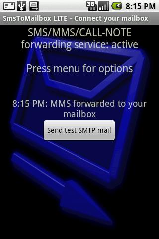 SMS To Mail Box Lite Android Communication