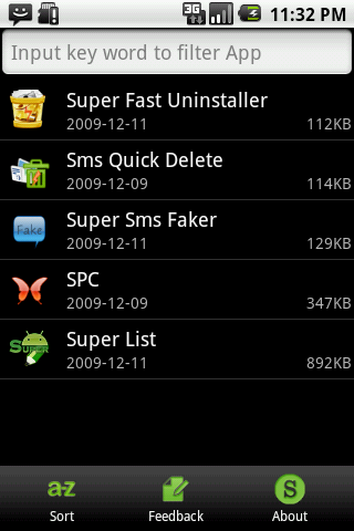 Super Fast Uninstaller Android Tools