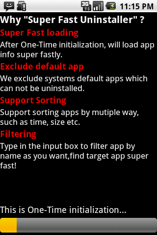 Super Fast Uninstaller Android Tools